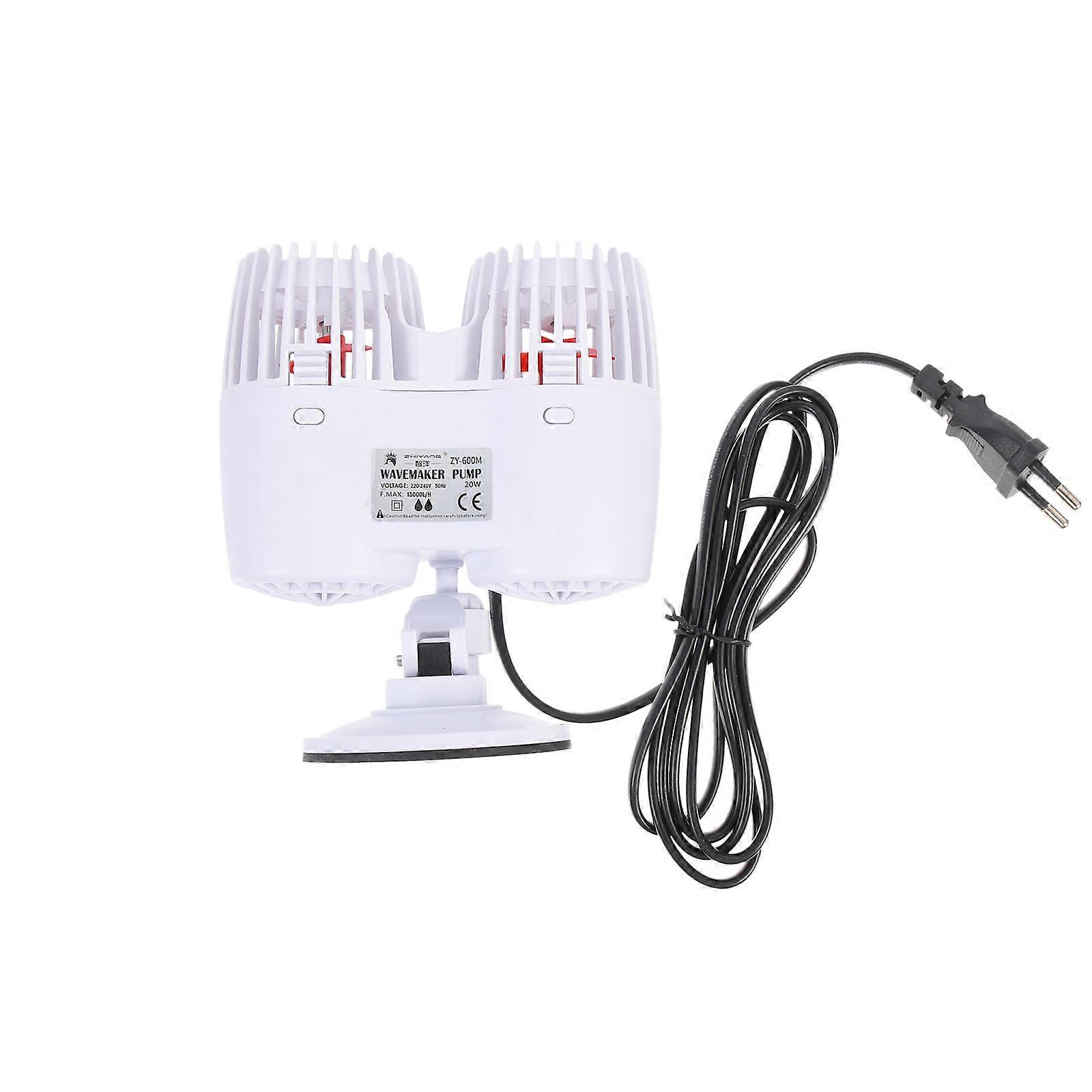 Aquarium Wave Maker For Fish Tank Water Circulation 15.00X13.00X7.50CM White Enhancing Fish Habitat 1Pack