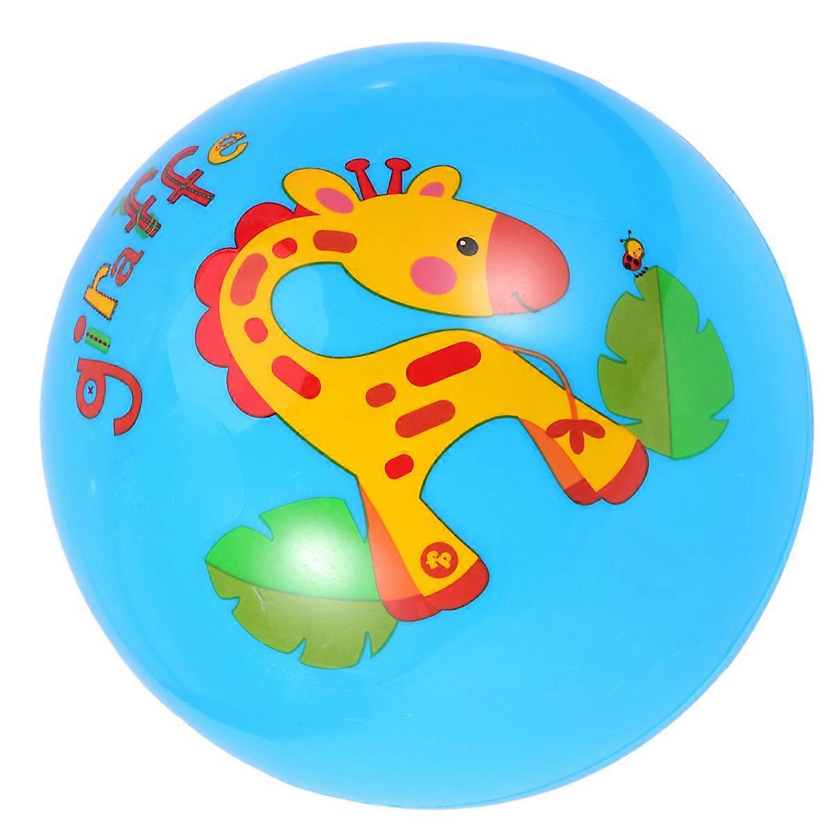 Thicken PVC Ball Playthings Ideal For Toddlers Featuring Round Shape In Blue Color Designed For Outdoor Play 1Set