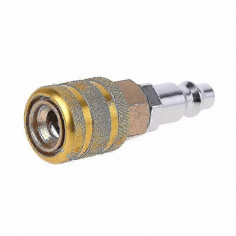 Universal Straight Lock Tire Inflation Nozzle for Air Chuck with Open Flow Design