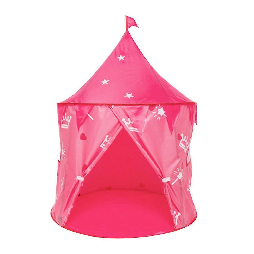 Kids Play Tent Designed For Indoor And Outdoor Use Made With Lightweight Material In Pink Color Meeting The Needs Of Young Girls 1 Set