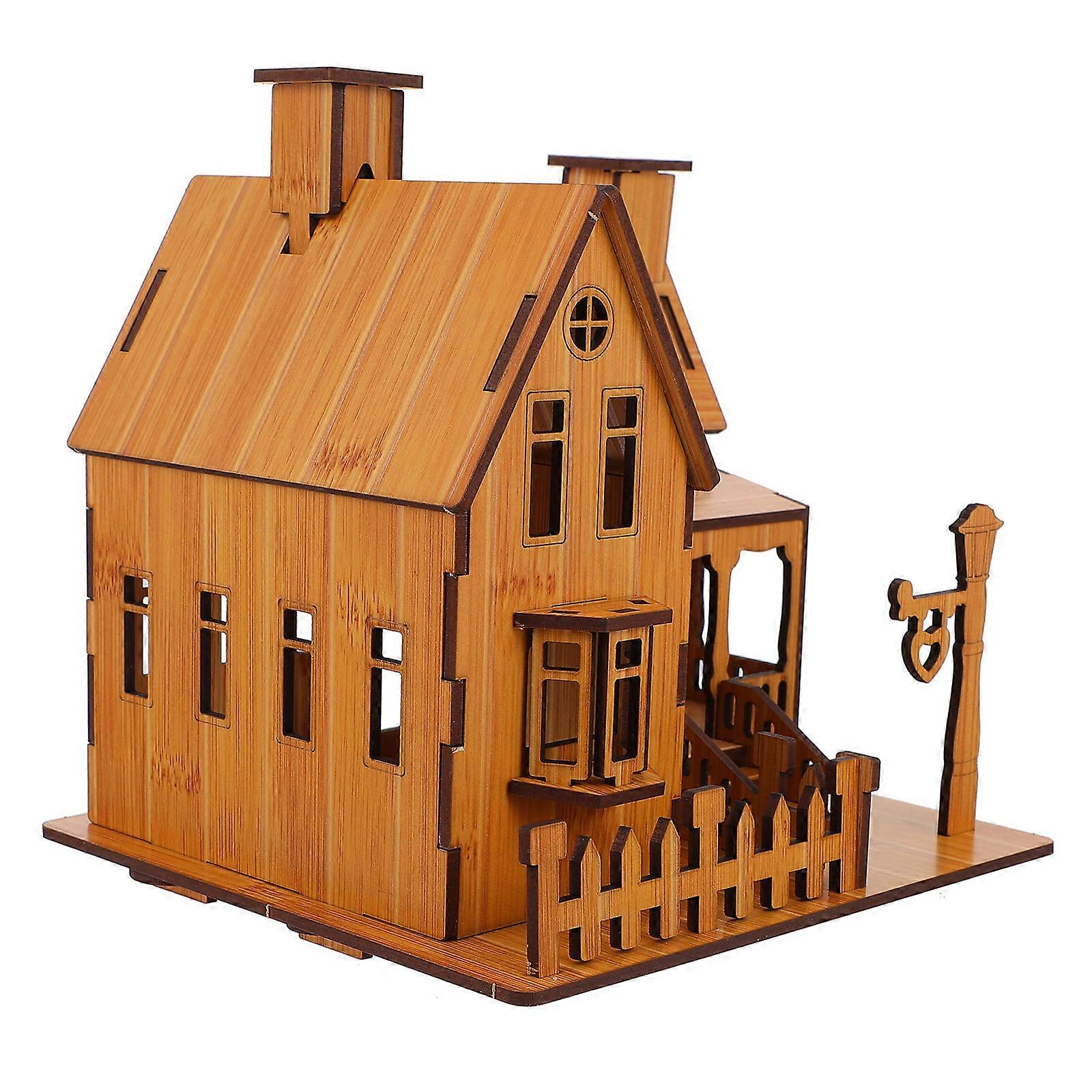Creative House Model Puzzle Jigsaw for Kids Made of Safe Material