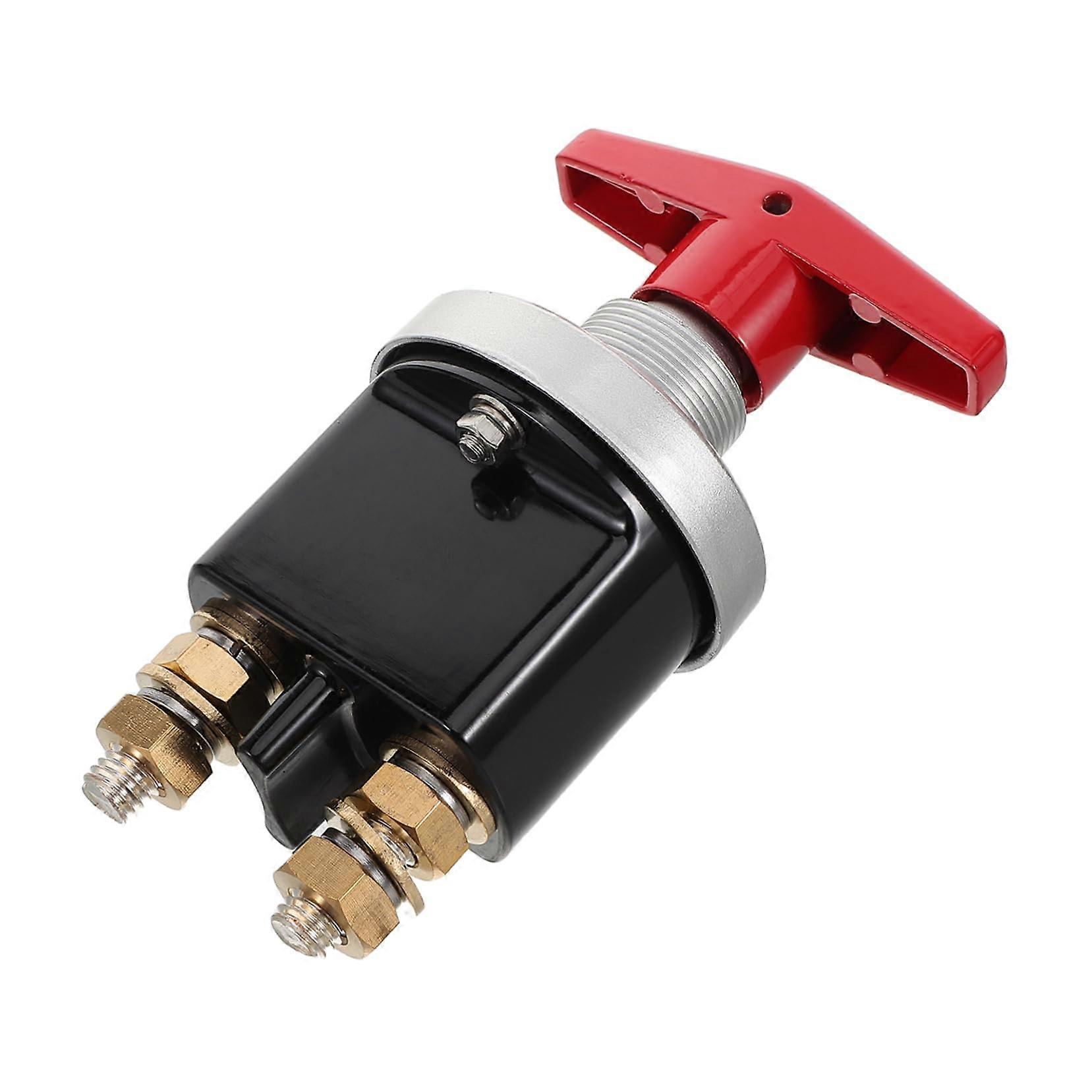Automobile Battery Switch On/Off Vehicle Accessories Kill Switch For Car Emergency Shutoff Carbon Steel Battery Disconnect For Yachts