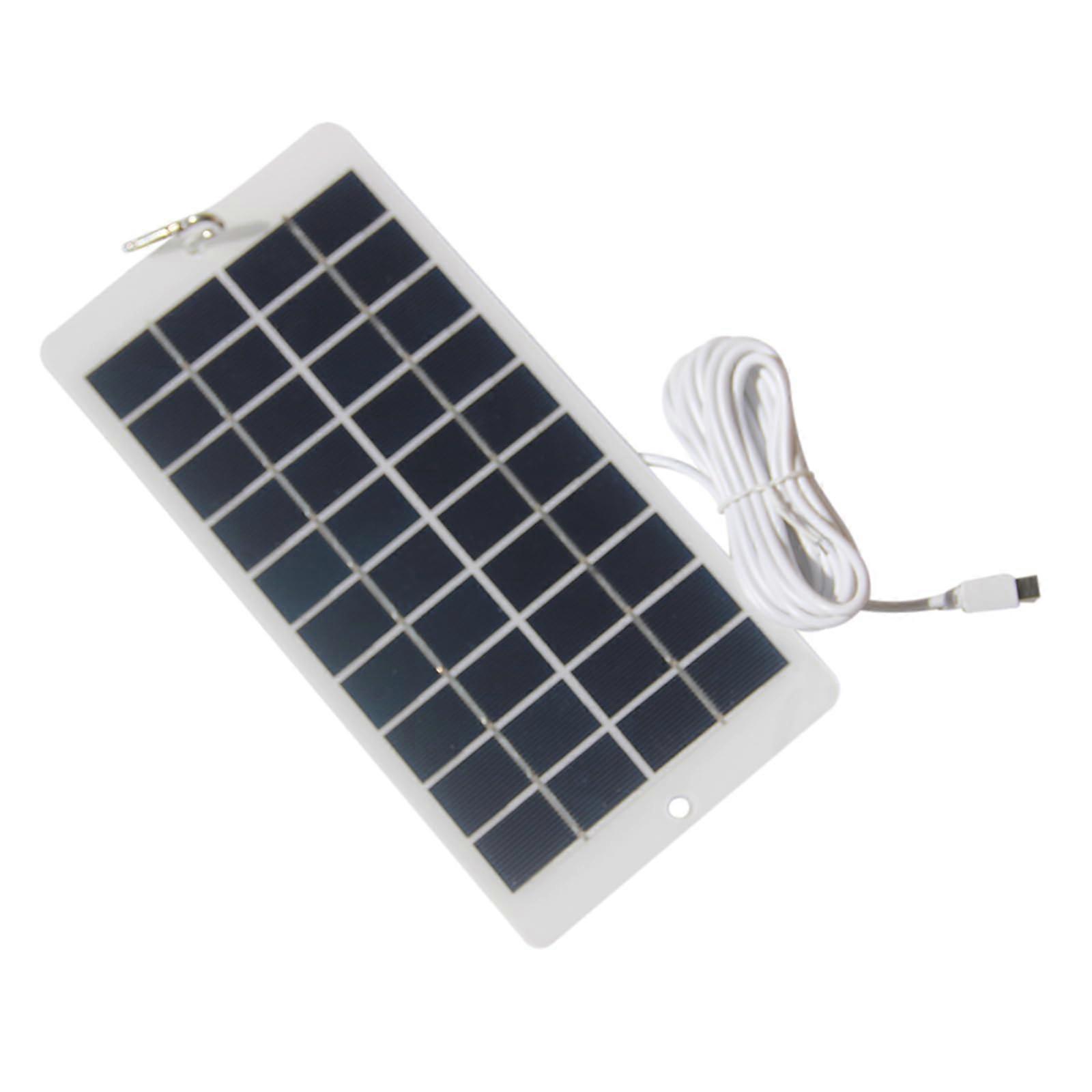 Solar Panel For Surveillance Camera Outdoor 4.5W 5V USB Rechargeable Battery Camera Compatible