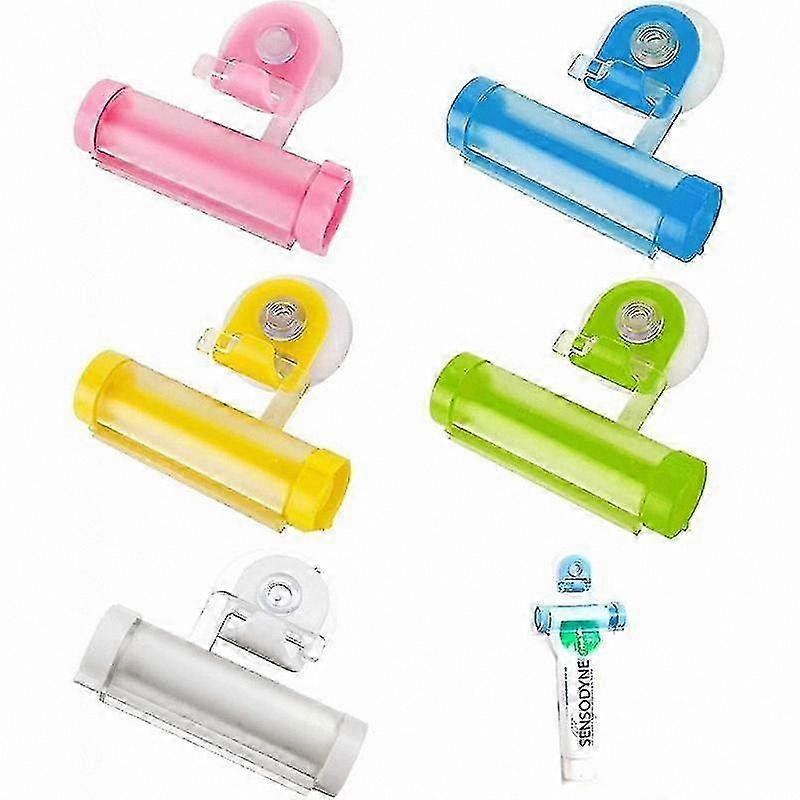 5-Pack Tube Squeezers for Toothpaste, Paint, and Hand Cream