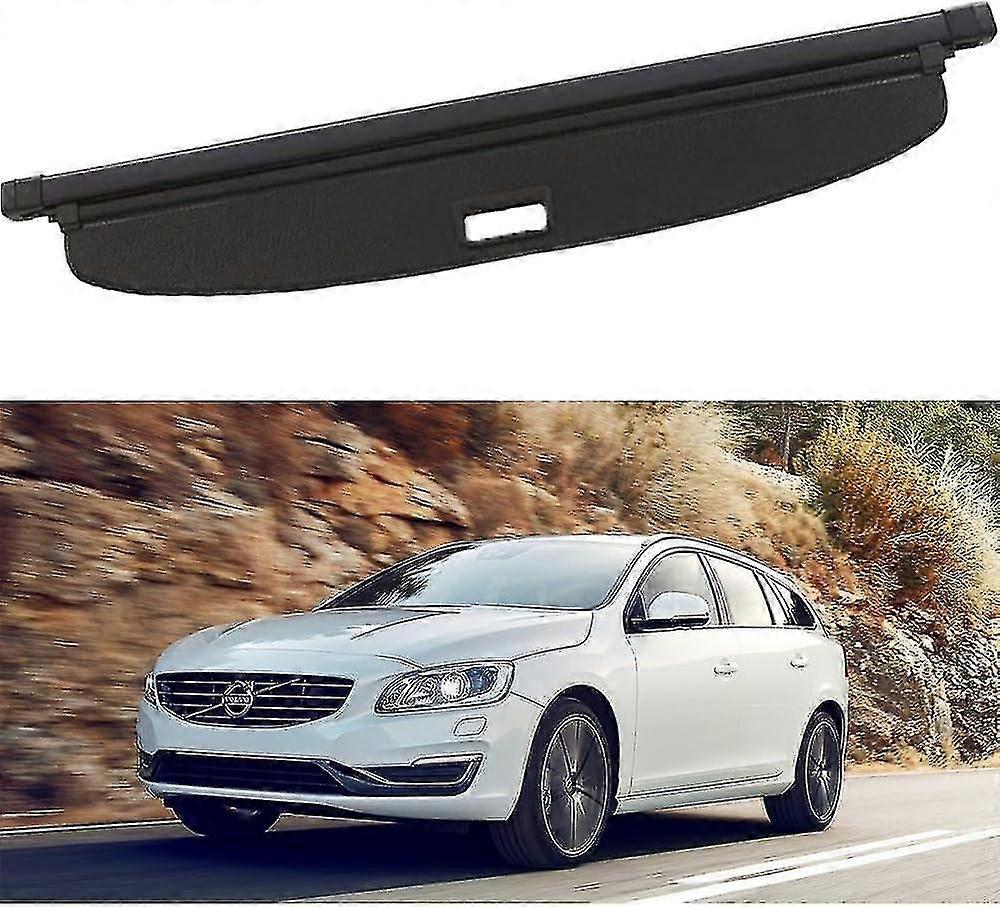 Retractable Rear Trunk Parcel Shelf for Volvo V60 2010-2017