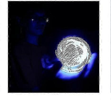 Flash Ball Led Light Rasengan Spiral Pill Generator Luminous Rechargeable Spherical Toy Kids Educational Toys For Children Gifts(wanan)
