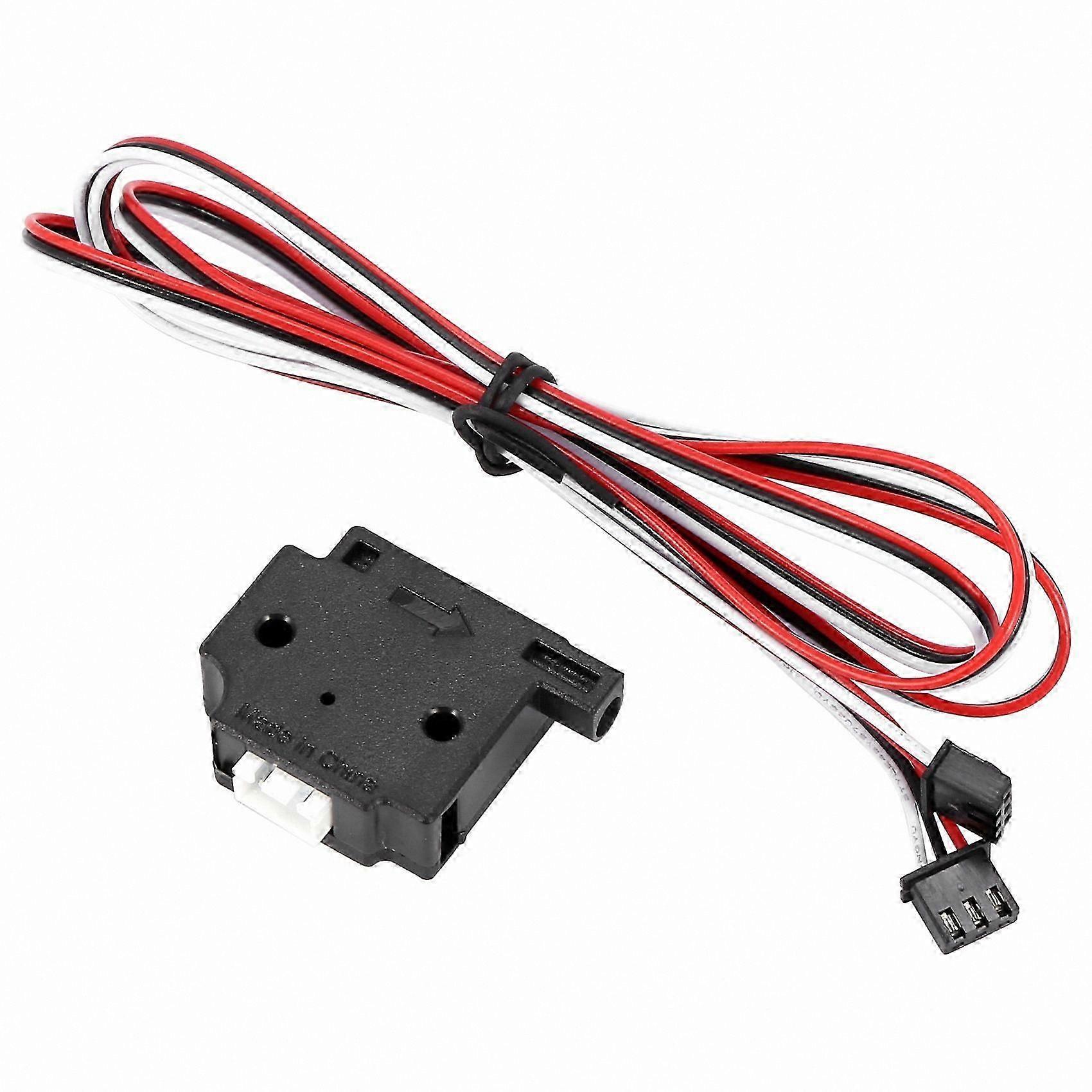 3D Printer Filament Run-Out Sensor with 1M Cable, Material Detection Module for CR10-Compatible 3D Printers
