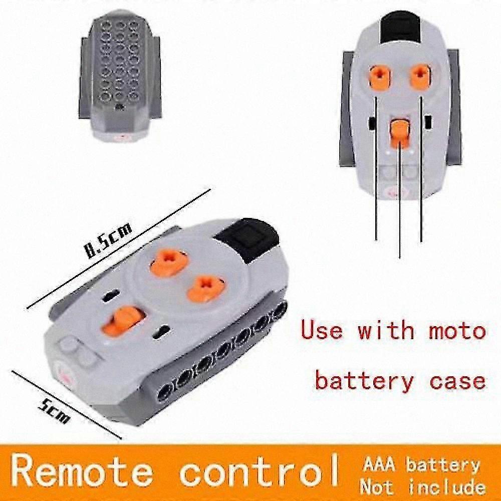 Technic Motor Remote Receiver Battery Box Set for Creative Building Projects