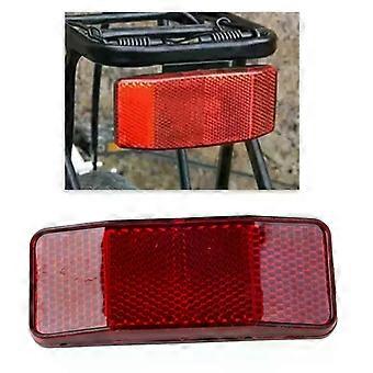 Luz refletora de rack de mountain bike MTB Banco traseiro de bicicleta reflexiva lanterna traseira noturna Ciclismo refletor de aviso de segurança