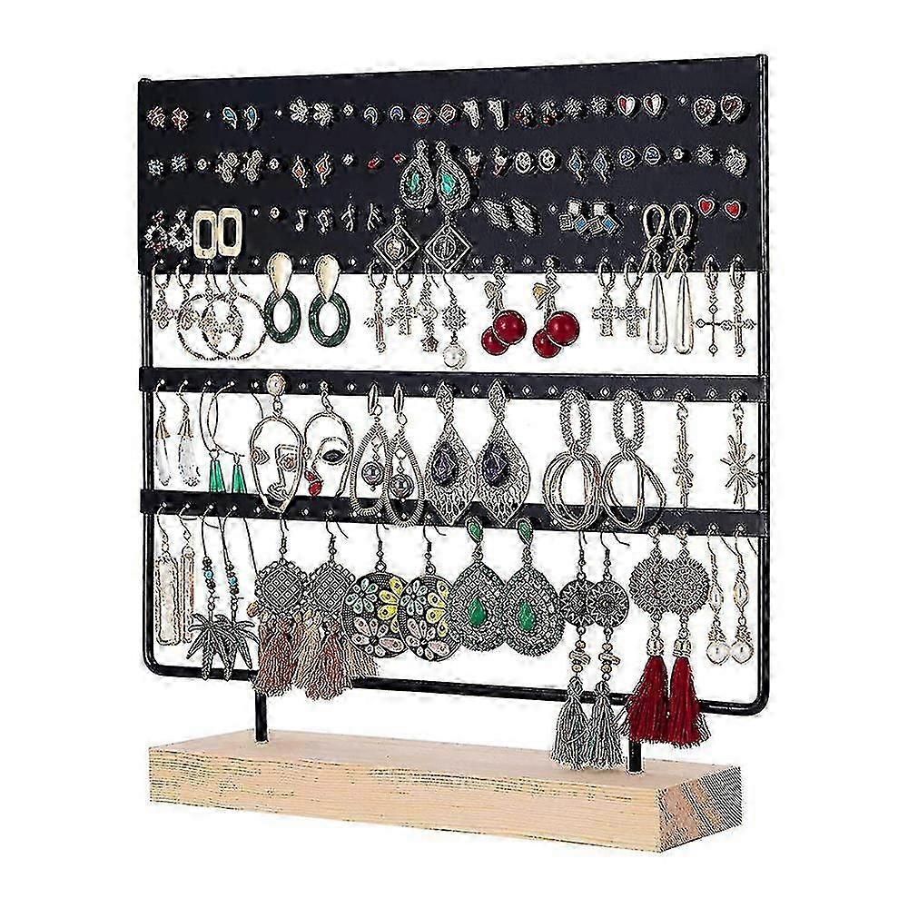 Ohrringständer Display Rack 3-stufiger Ohrsteckerhalter Schmuck Organizer