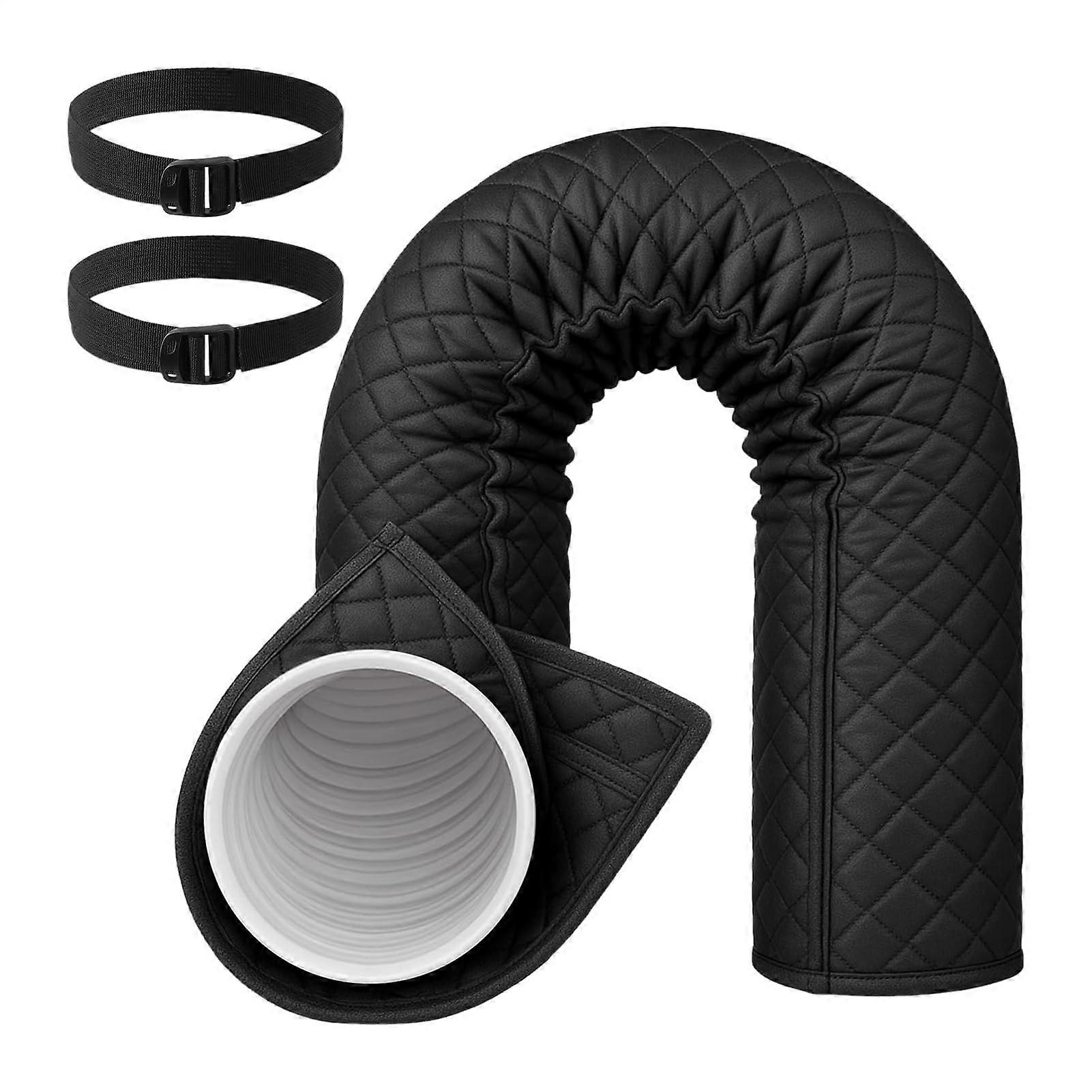 Portable AC Hose Insulation Sleeve 59 Inches | Heavy-Duty Oxford Cloth for Car Home Wall Window Compatibility