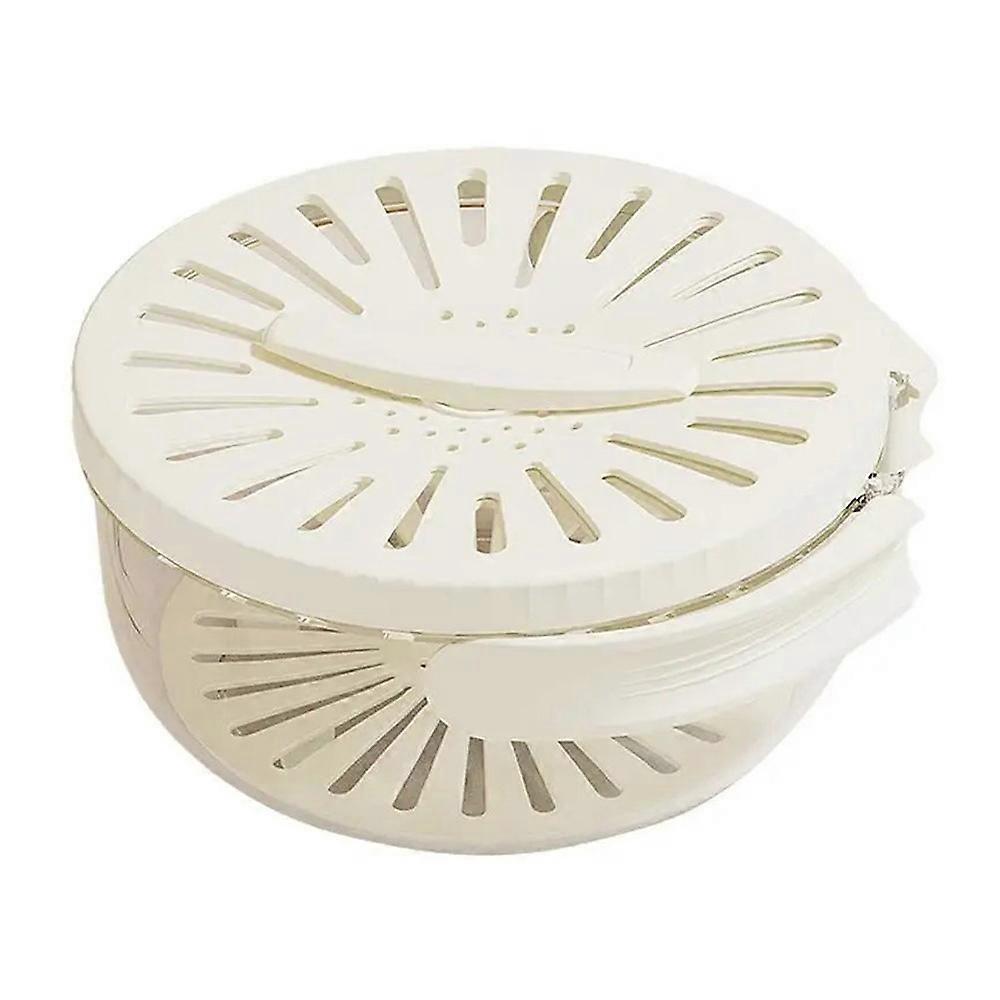 Fridge Fruit Storage Container Vegetables Drain Colander Organizer Bin (BPA-Free, No FDA)