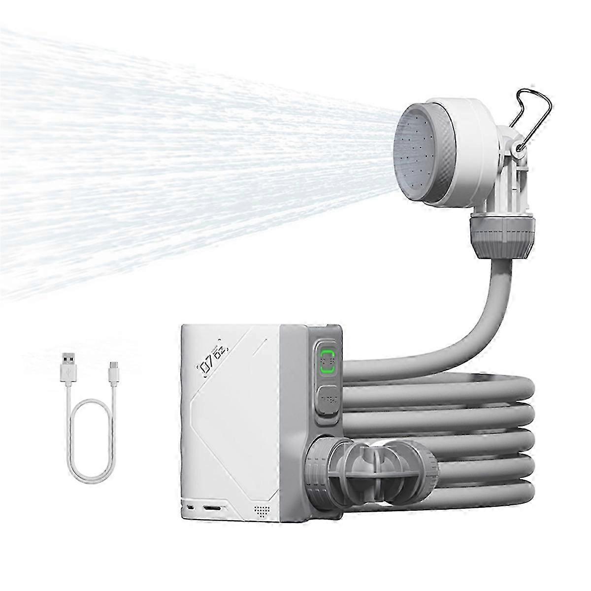 Portable Electric Shower,Outdoor Camping, Compact Shower Pump