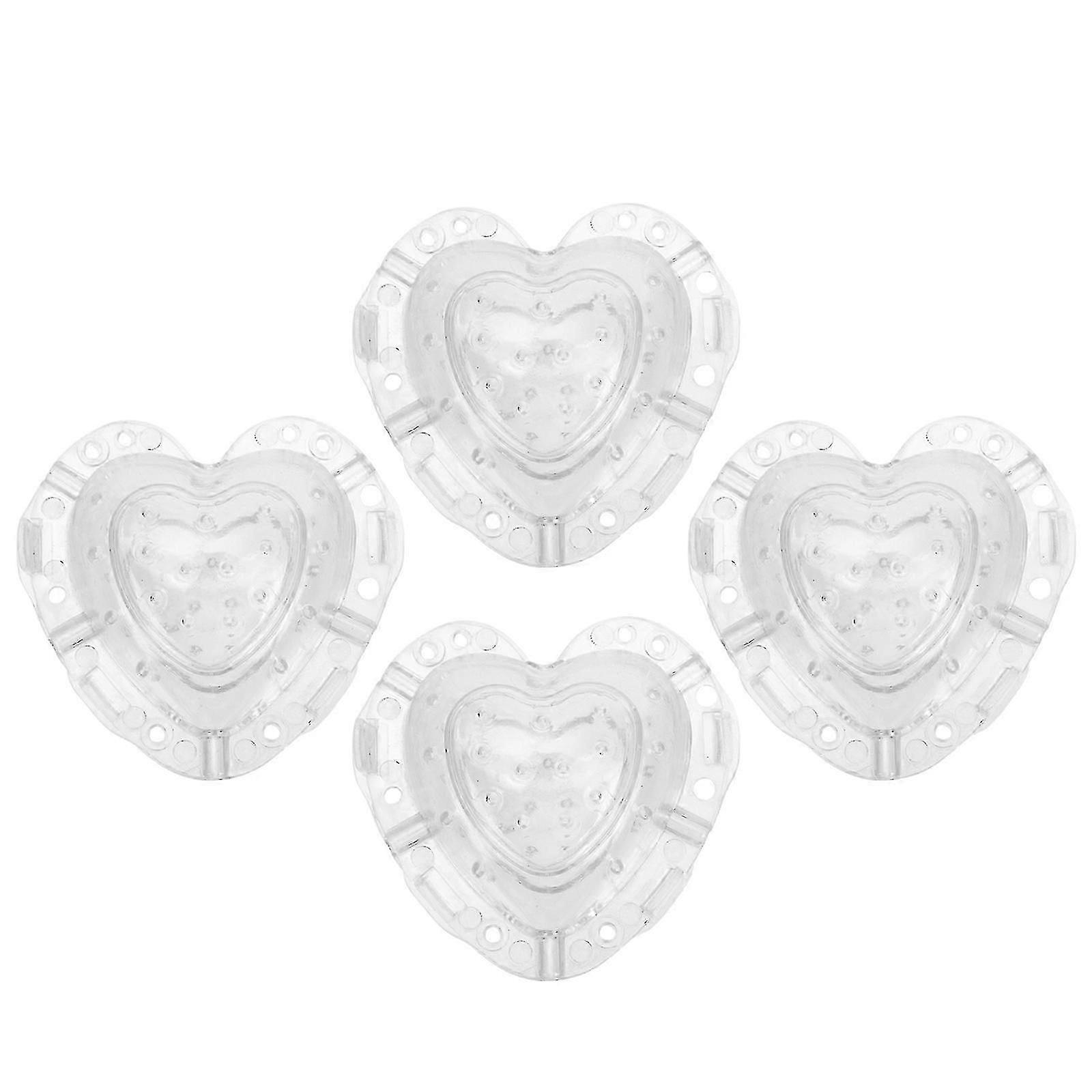 Heart Shape Fruit Molds Set of 4 - Ideal for Beginners & Experts Alike, Perfect for Shaping Strawberries & Melons