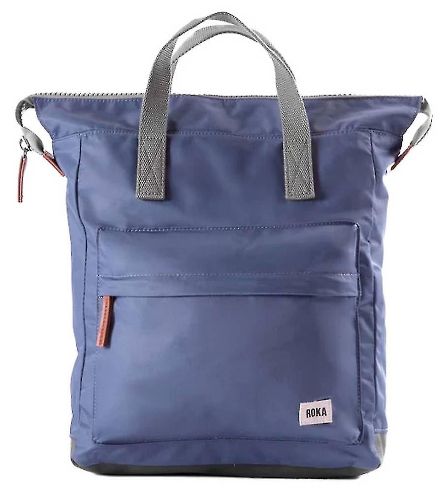 Roka Bantry B Medium Sustainable Nylon Backpack - Airforce Navy
