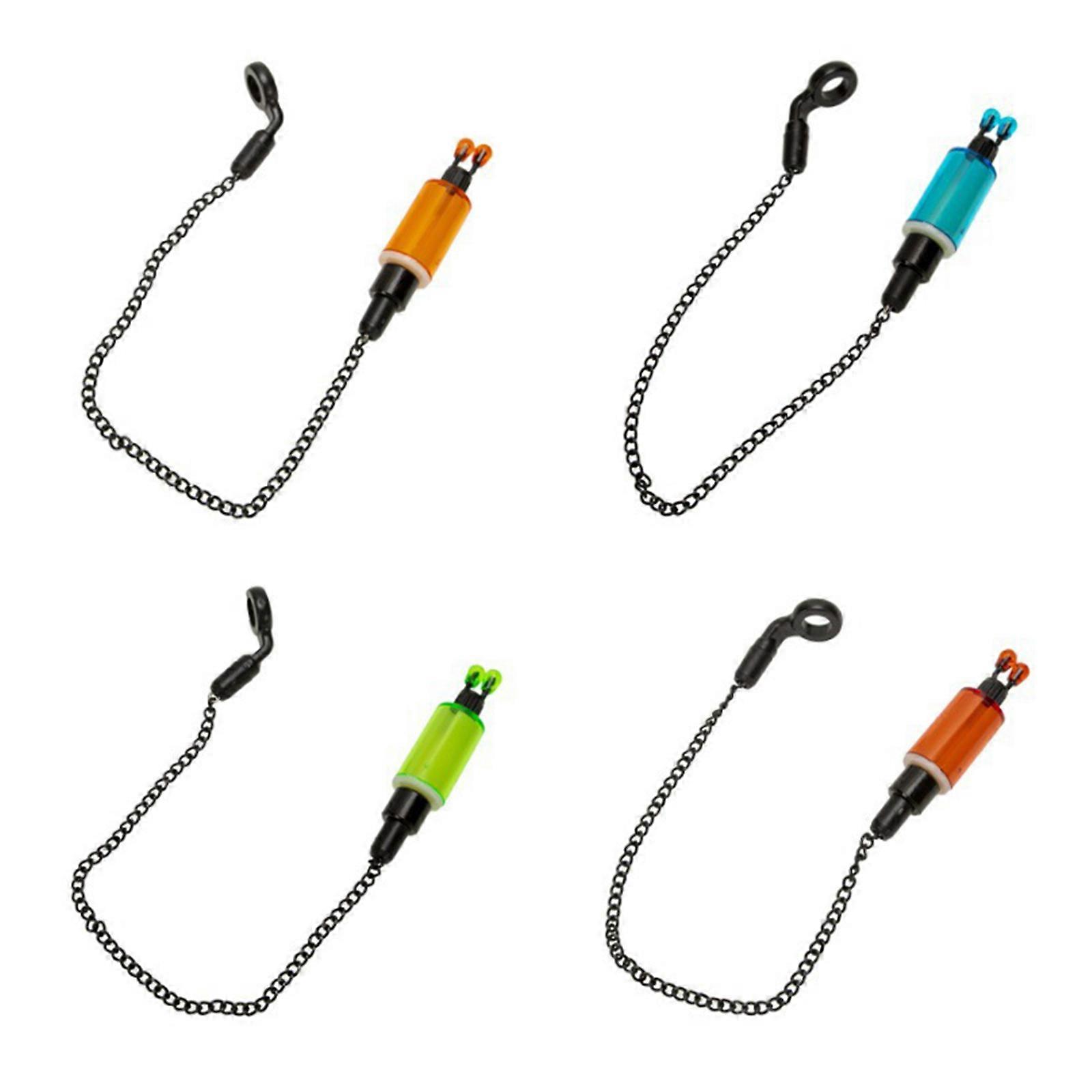 Bright Color Swivels Fishing Weights Light weight Bites Indicator with Quickly Release Clip for Outdoor Fishing Activity Multicolor
