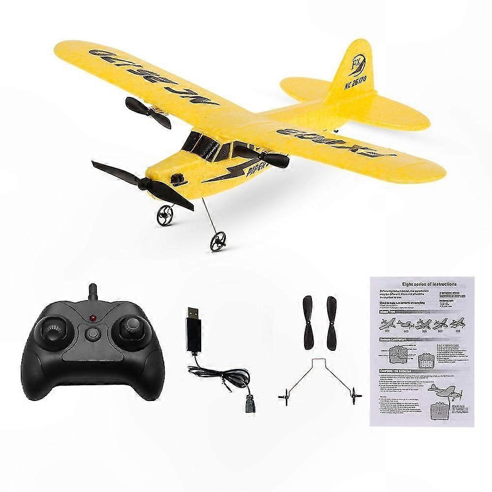 2.4G 2CH RC Glider with 380mm Wingspan Fixed Wing Remote Control Airplane RTF Model Aircraft