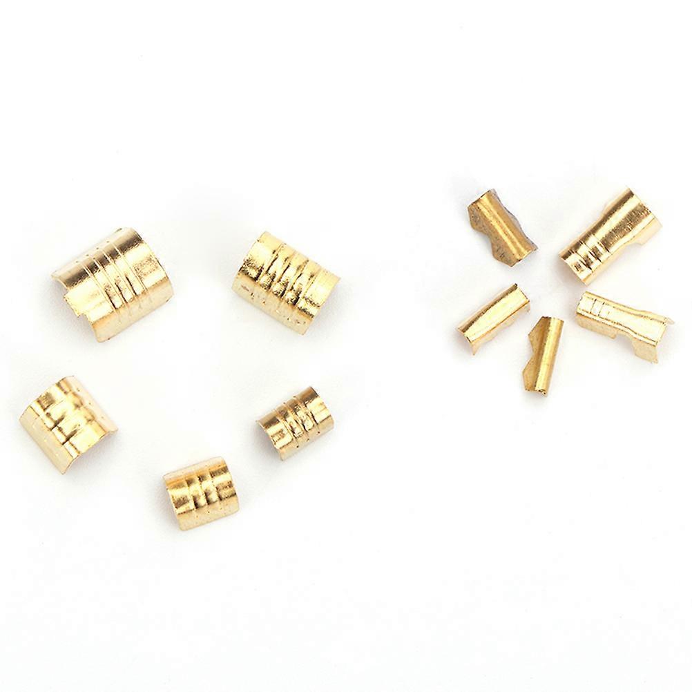 U Shaped Terminal Connectors 445Pcs Car Auto Electrical Wire Connectors Suitable for Automobiles Motorcycles with Golden Color and Highly Conductive