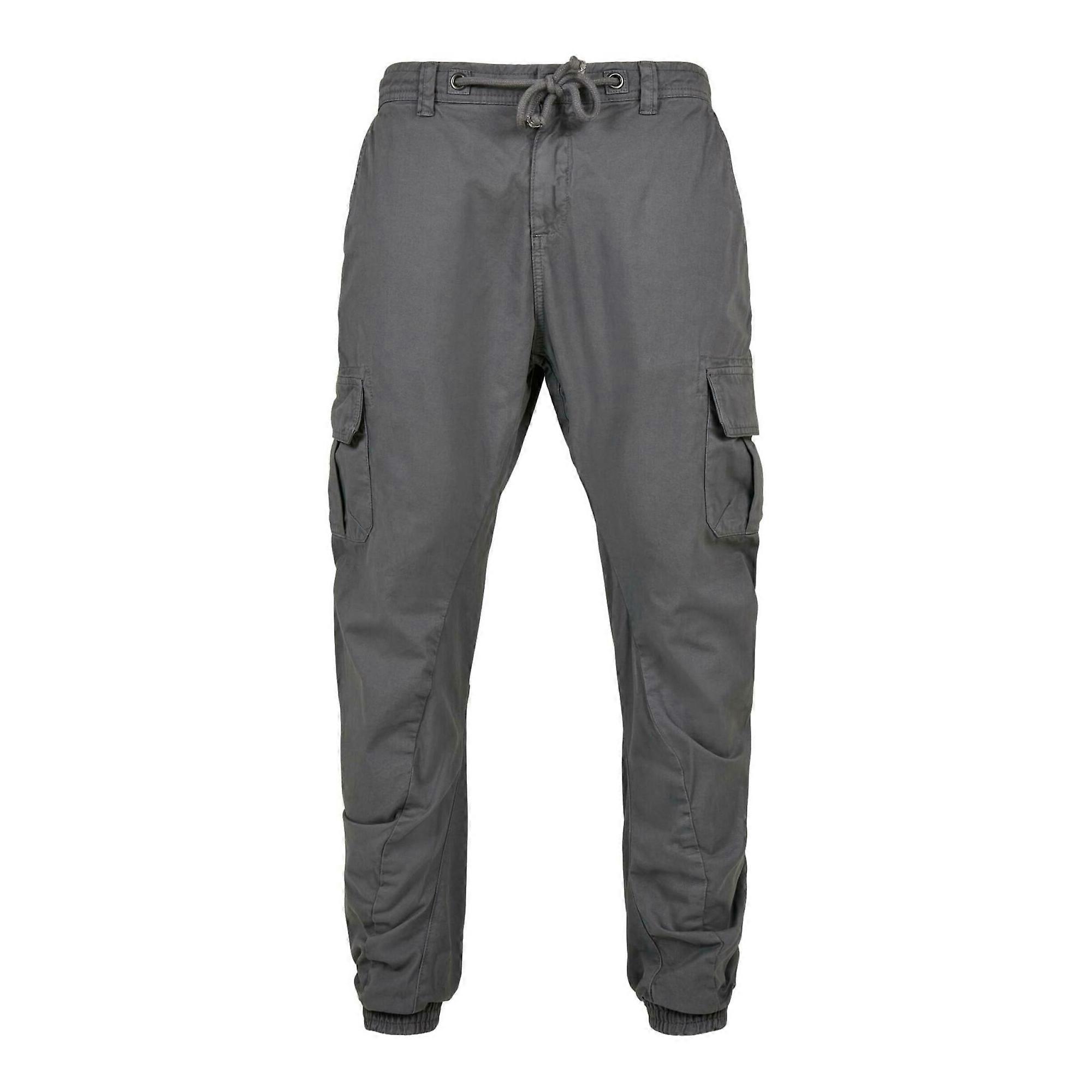 Urban Classics Mens Plain Cargo Trousers