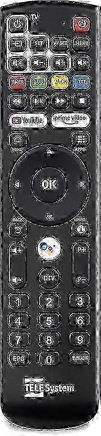 Telesystem TELECOMANDO UP T24K, NERO