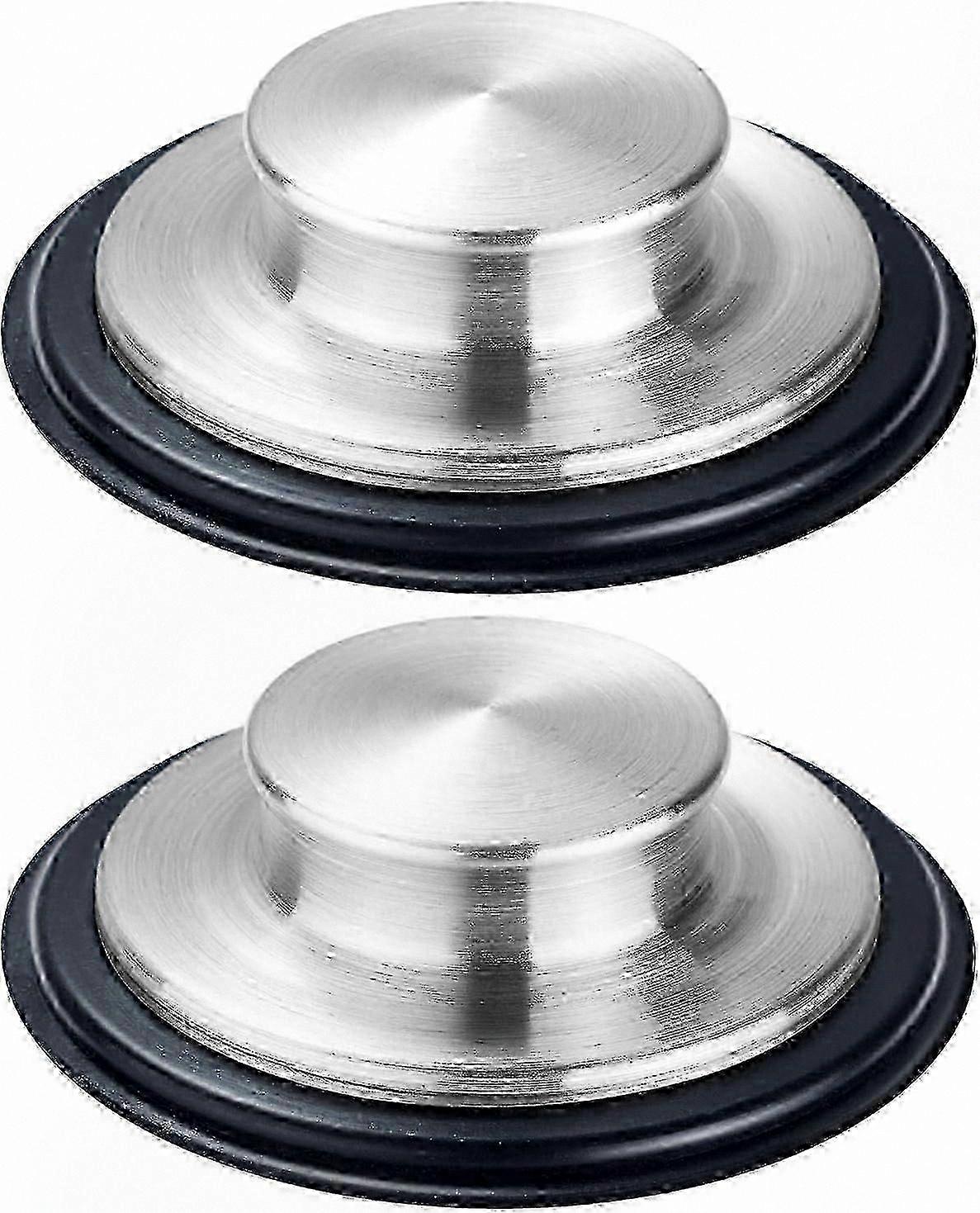 2-Pack Kitchen Sink Stoppers - Prevents Debris and Splashes Efficiently
