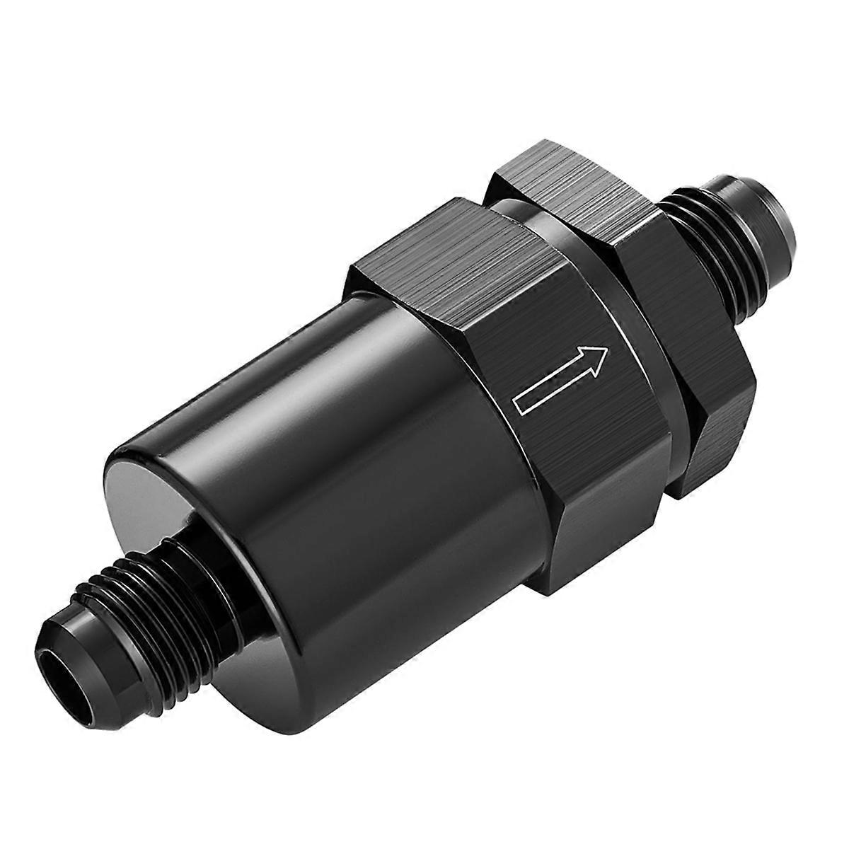 6AN Billet Inline Filter 30 Aluminum for Car EFI