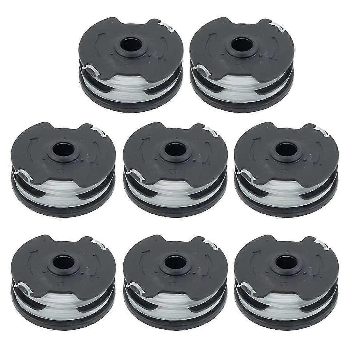 8PC Thread Spools for LIDL for Cordless Grass Trimmer PRTA 20-Li A1/B2/C3 Cordless Lawn Mower Spool