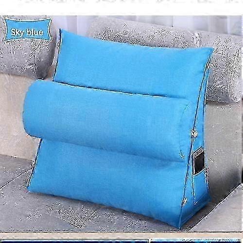 Comfort Soft Bed Rest Reading Pillow Big Wedge Lounge Sofa Cushion Back Support