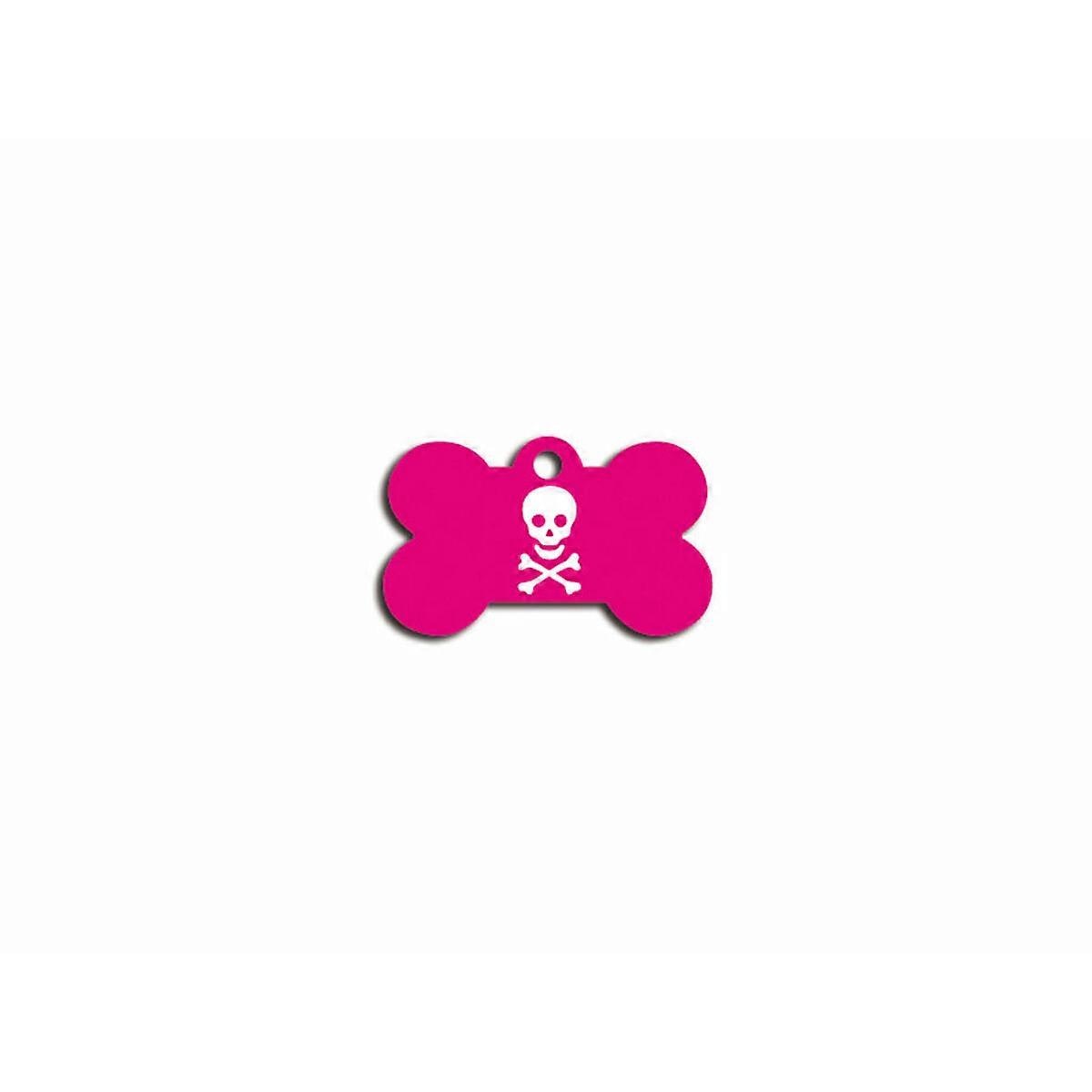 Identification plate Imarc Bone Pink