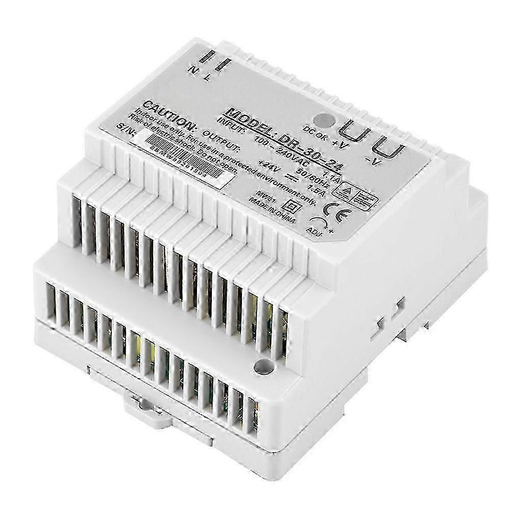 DR-30-24 Alimentation à découpage AC/DC à sortie unique 24V à sortie unique 24V