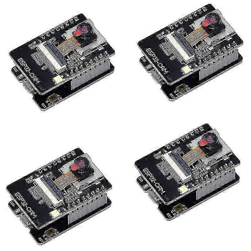 4-Pack ESP32-CAM WiFi Bluetooth Board Συμβατό με ESP32-CAM-MB -USB σε σειριακή θύρα CH340G με O