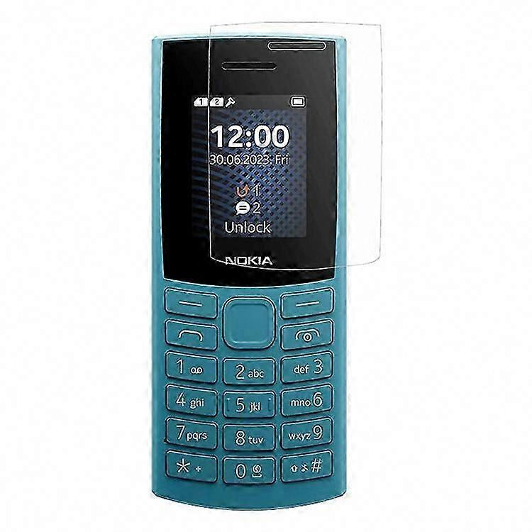 Nokia 105 4G (2023) 電話スクリーン プロテクター ソフト PET アンチスクラッチ HD クリア スクリーン フィルムに対応
