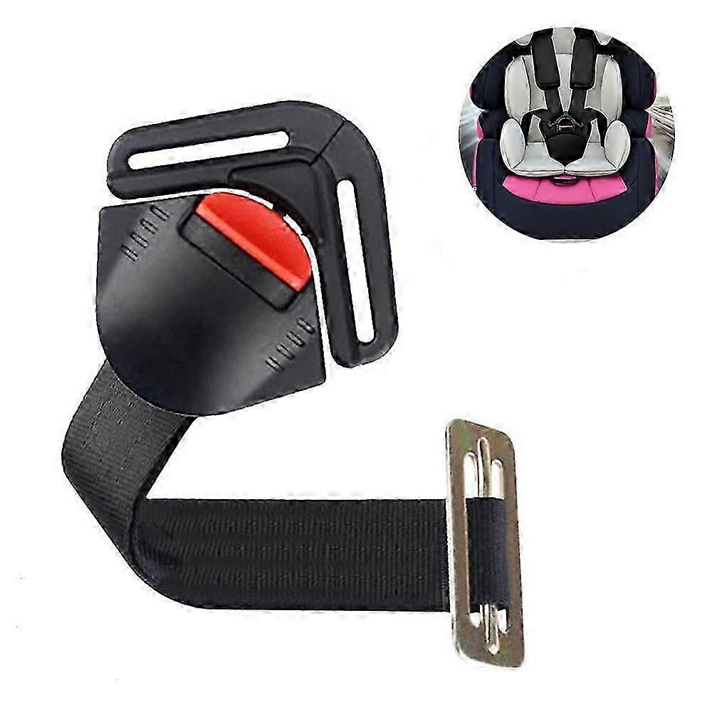 Fixed lock buckle belt strap cable bundle chest seat belt 5 dot for children adjustable strap 2025