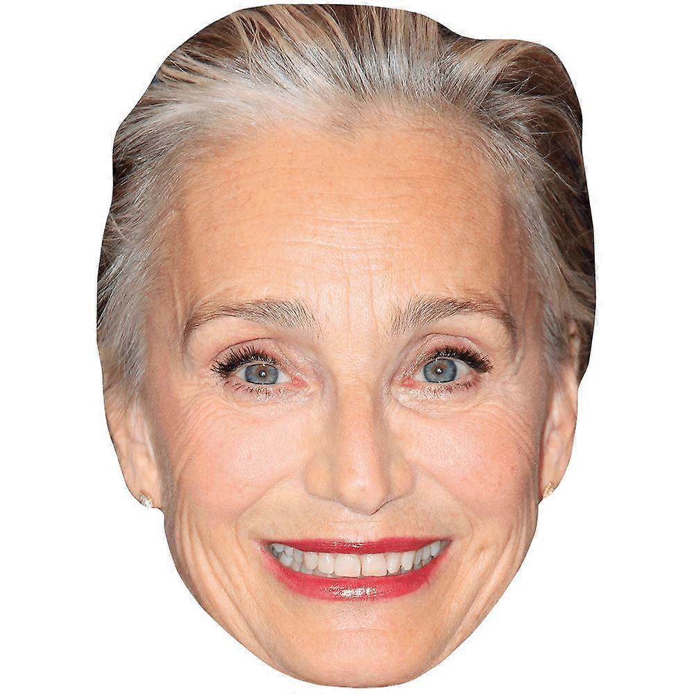 Kristin Scott Thomas (Smile) Celebrity Mask, Flat Card Face
