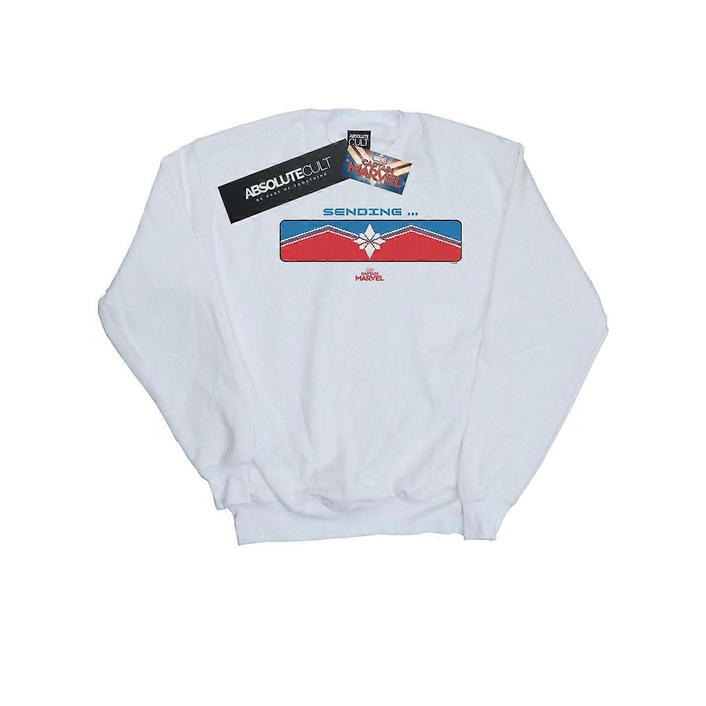 Marvel férfi Marvel Kapitány Küldő pulóver