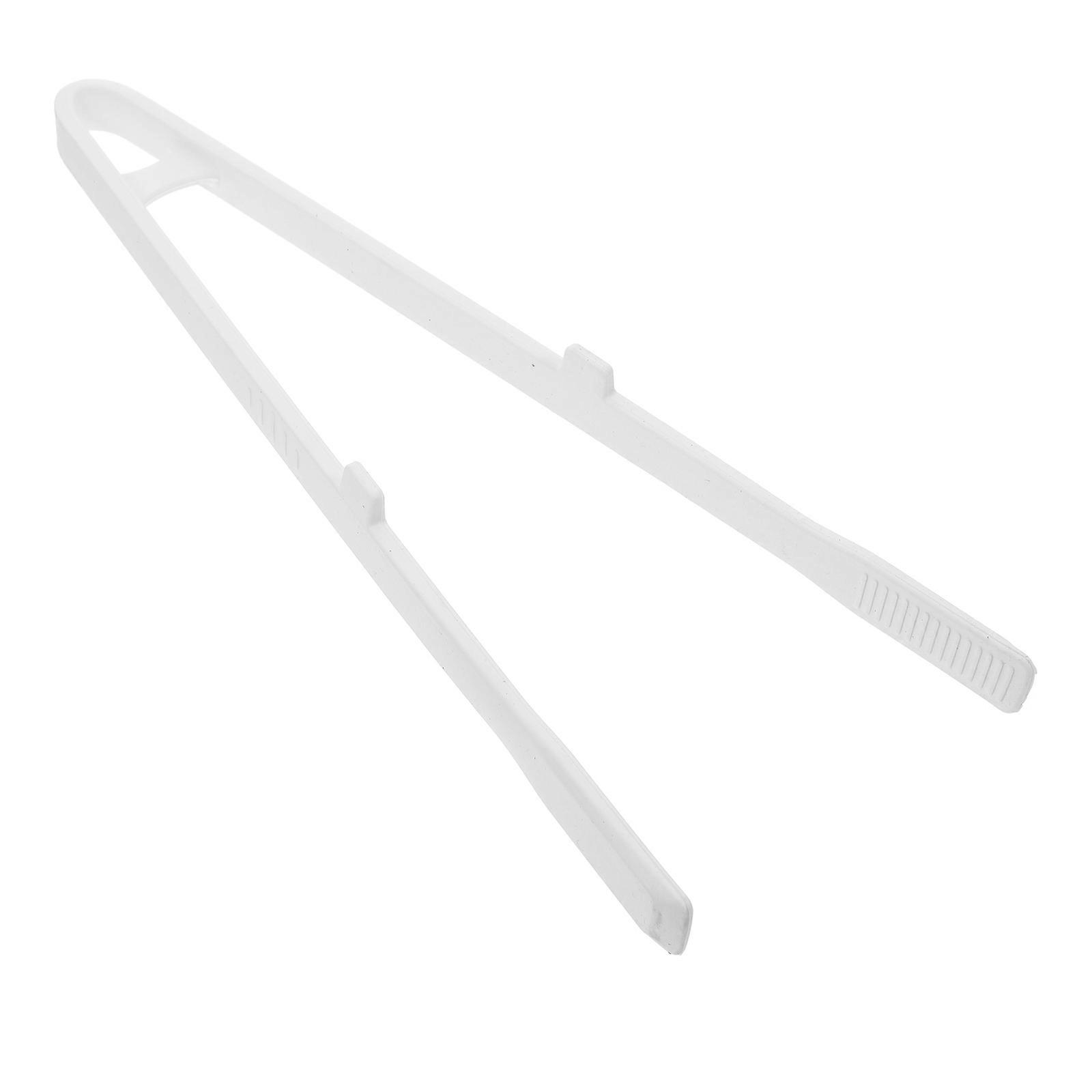 Silicone Meat Tong Heat Resistant for Grilling and Barbecue White