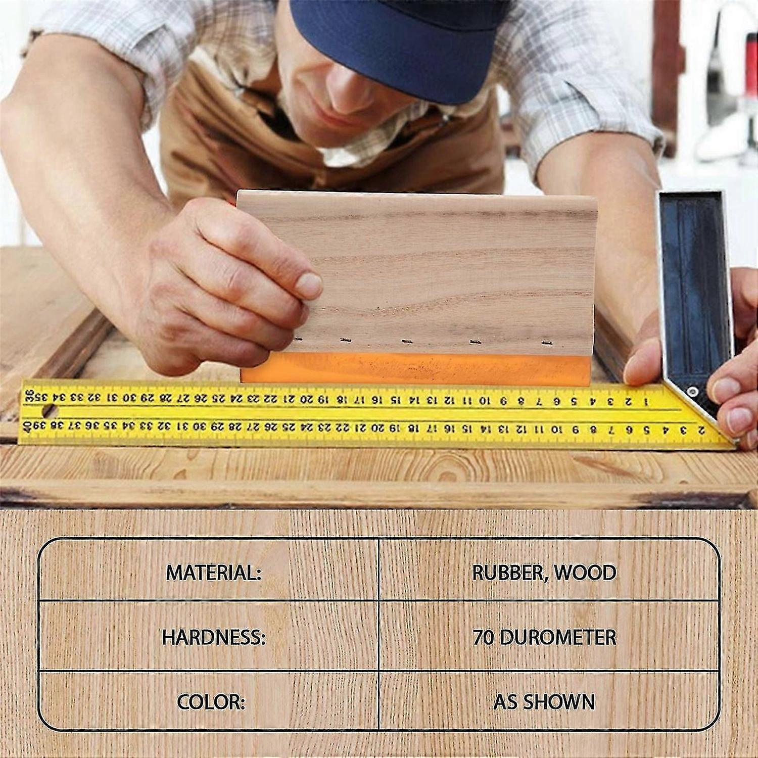 8 inch Silk Screen Printing Squeegee Single 70 Durometer Tools