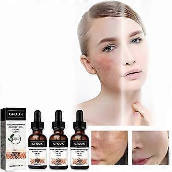 3 stk NYTT melaninkorrigerende ansiktsserum, mørkt korrigerende serum, mørk korrigerer daglig ,anti-aging ansiktsserum