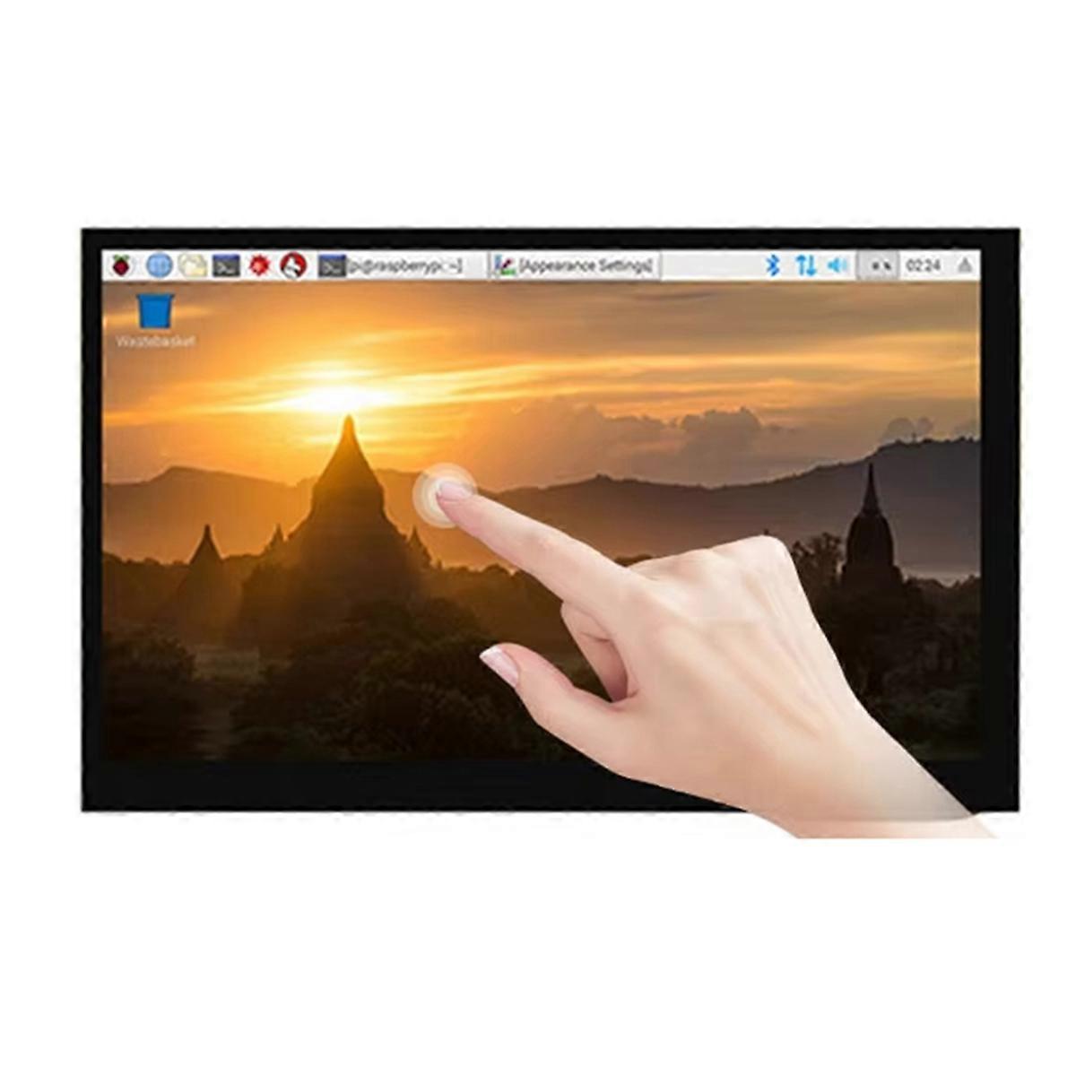 7 pouces 1024x600 intérieur -Compatible IPS Module LCD Écran d’affichage moniteur avec écran tactile capacitif pour