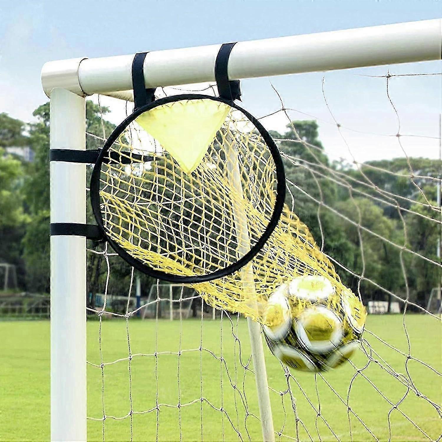 Top Bins Football Targets Set of 1-3 Pieces, Outdoor Accuracy Training Net for Kicking, Easy Attach/Detach