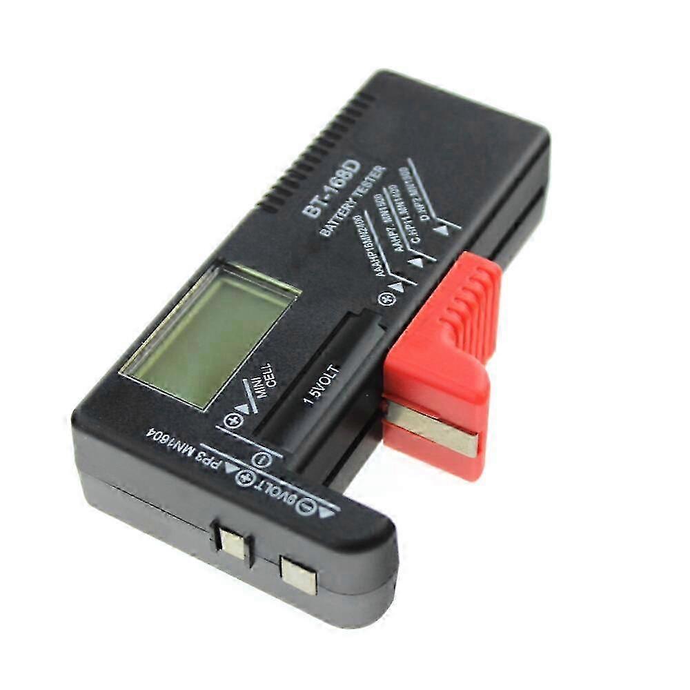 Bt-168 Pro Digital Lithium Battery Capacity Tester Checkered Load Analyzer Display Check Aaa Aa Button Cell Universal Test