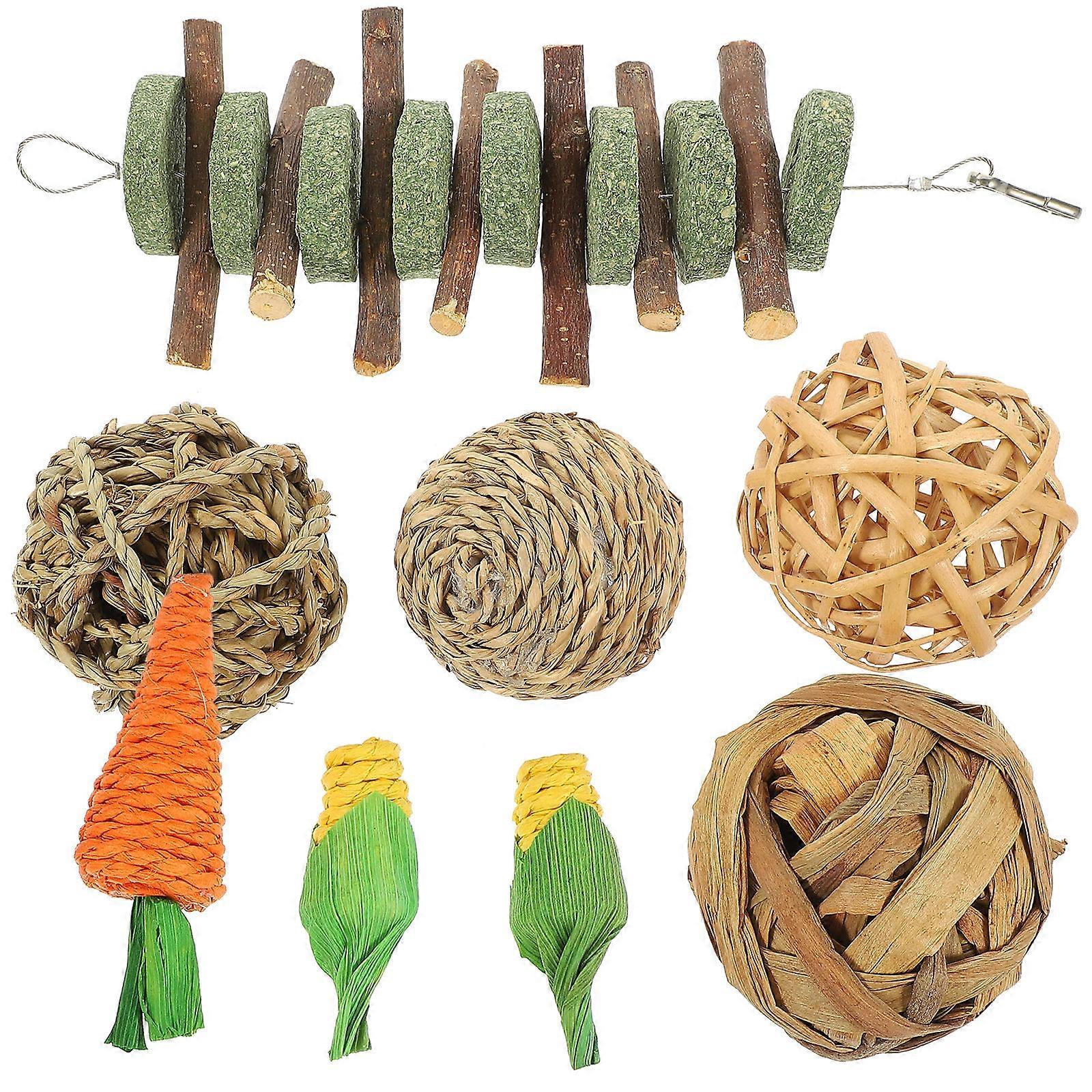 Rat Chew Toys Enrichment Toys for Small Pets 40Pcs Collection
