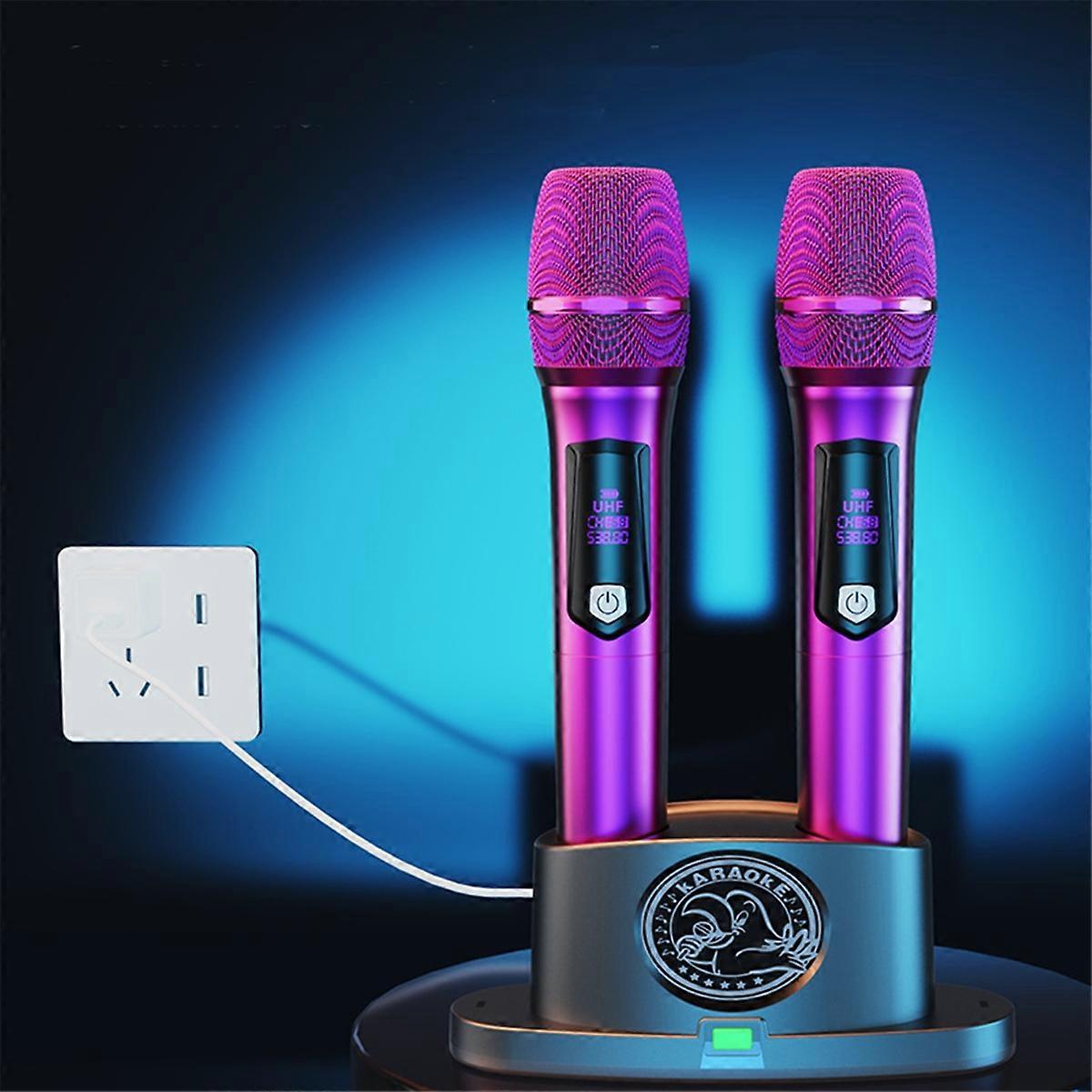 Universal Wireless Microphone Charging Dock KV-Specific Home Microphone Dock Type-C Universal Magnet