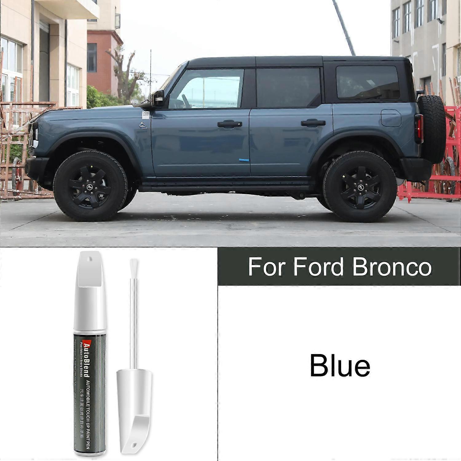 Compatible Paint Repair Pen for Ford Bronco Precise Color Matching Scratch Removal and Clear Coat Pen To Restore Paint Gloss and Texture