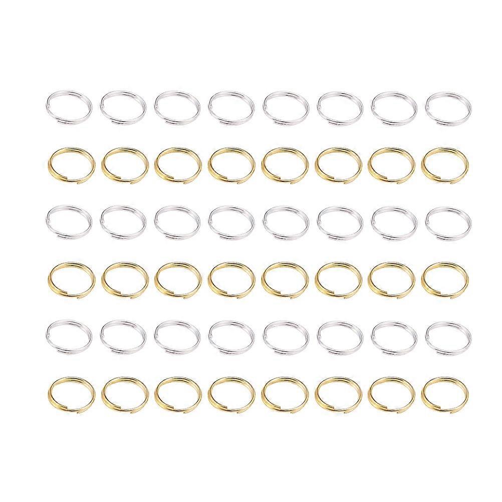 Double Circle Open Rings Jewelry Making Accessories 1000 Pcs For Earrings Simple Assorted Color Design