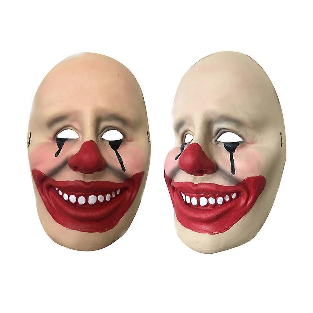 Creepy Masks Scary Clown Mask Halloween Clown Mask Cosplay Accessory 1Pack