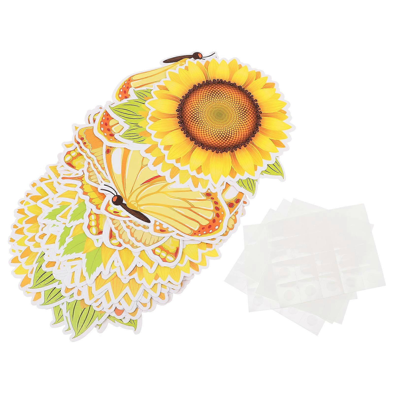 Decorative Wall Decal Paper DIY Wall Sticker for Decoration 1Set