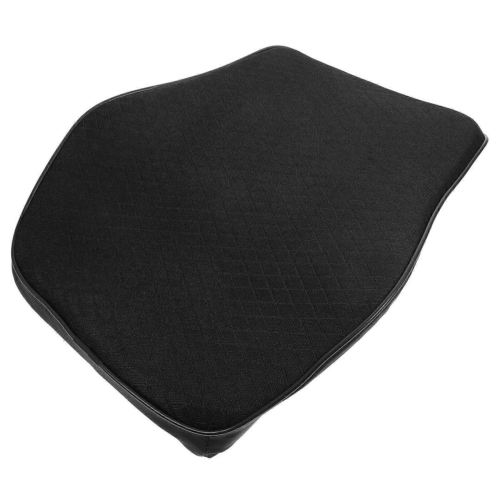 Black Car Head Pillow Neck Support Cushion for Driving Honeycomb Pattern 1Pack