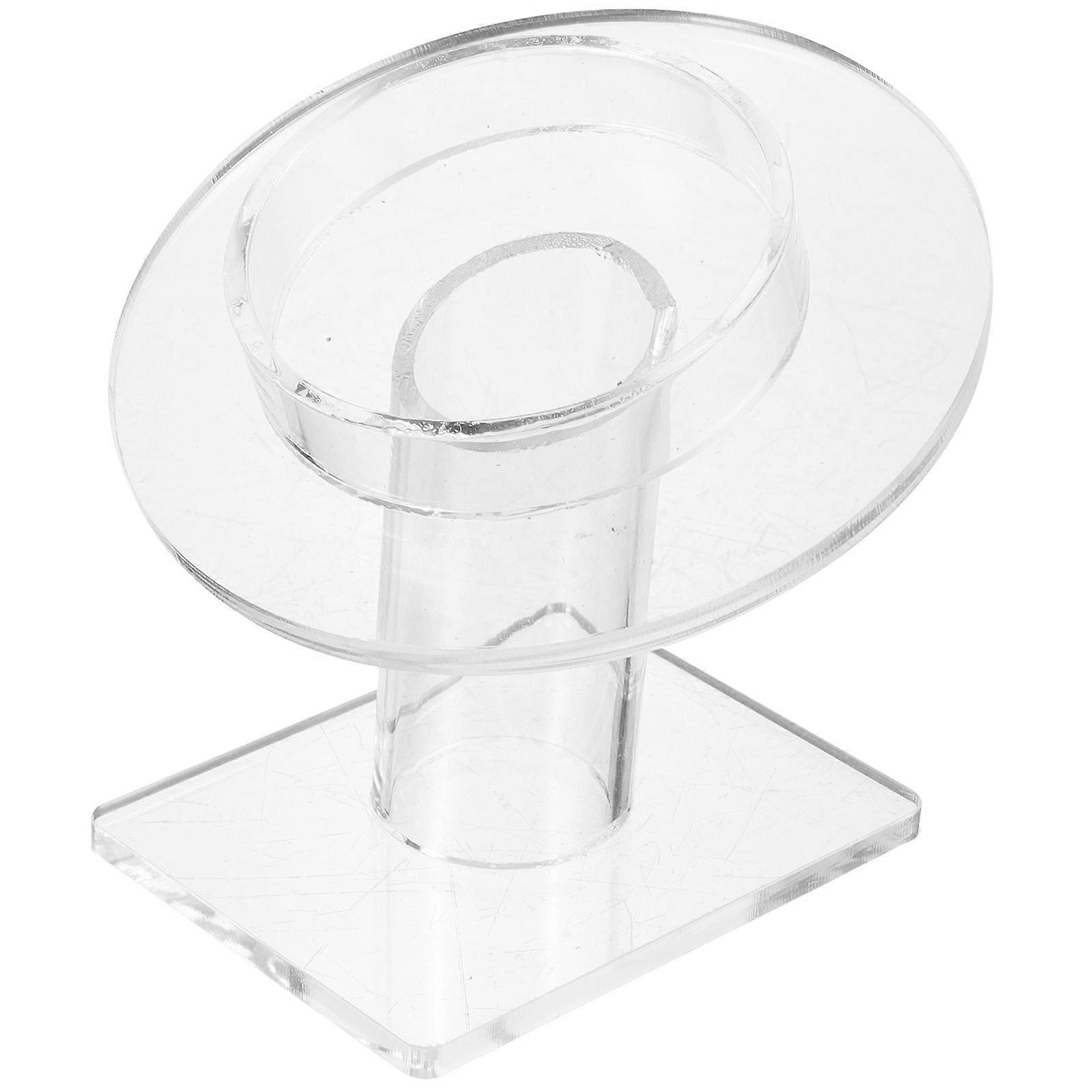 Transparent Bracelet Display Stand for Display 2Pcs Acrylic Bracelet Holder