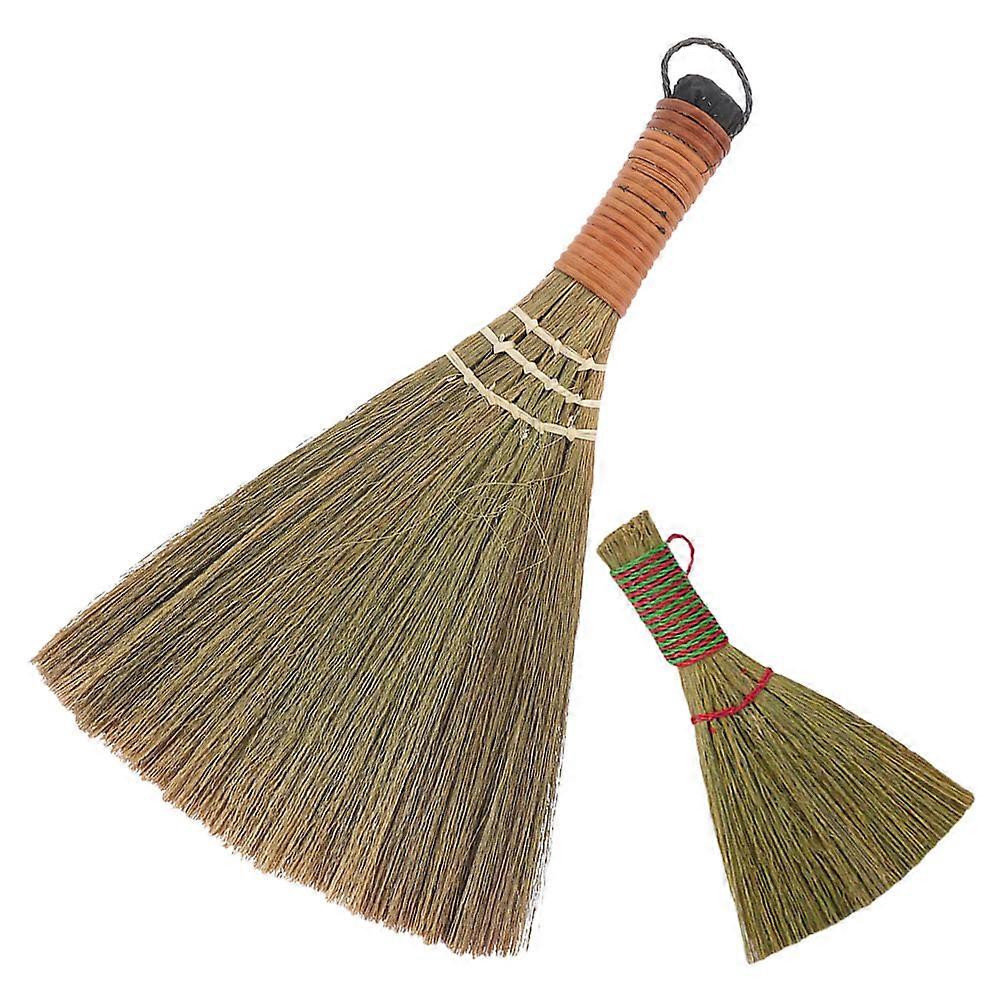 Mini Small Handheld Whisk Broom Desktop Cleaning 4Pcs for Home Environment